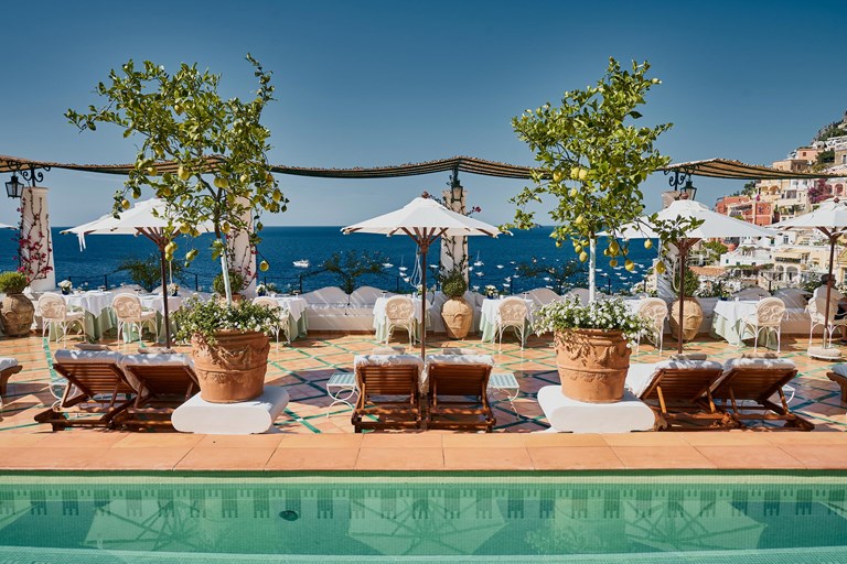 Le Sirenuse Hotel Positano Terrace Pool 0238