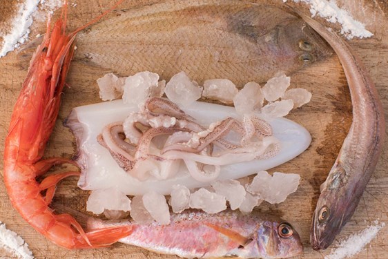 Shrimp Cuttlefish And ‘Paranza%U2019 Tempura
