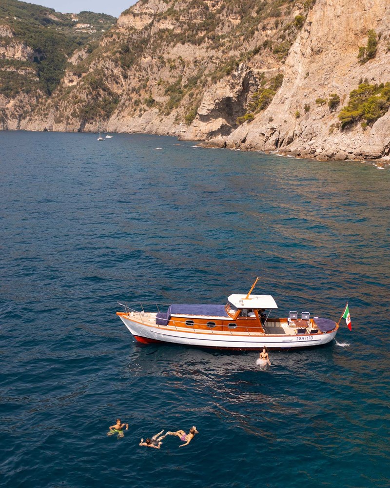 Le Sirenuse Positano Fishing Boat Sant Antonio Favourite